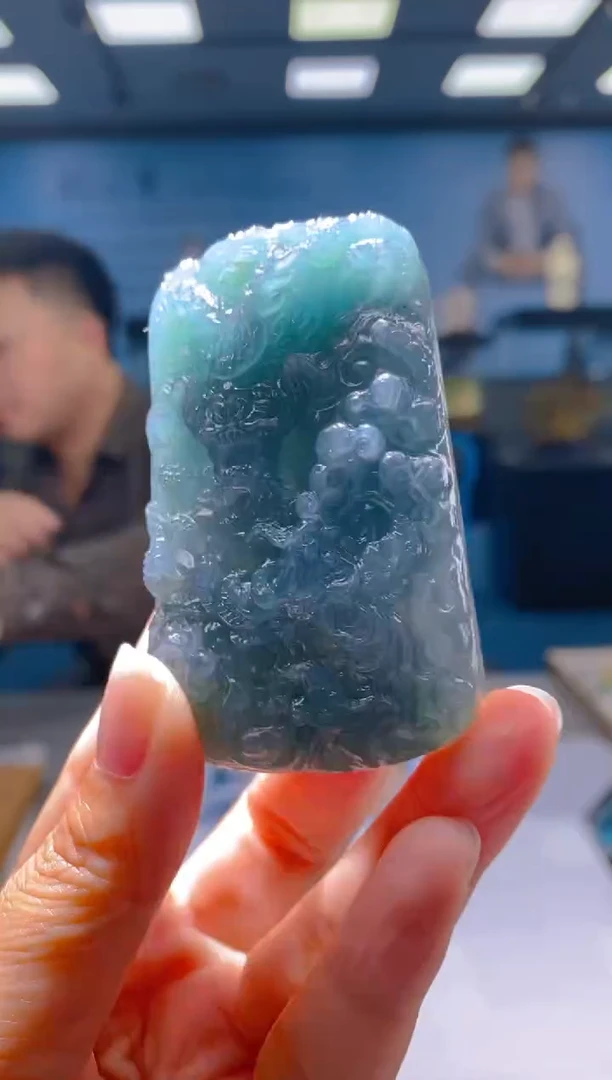 定制翡翠未镶嵌LL翡翠毛货CYL-33