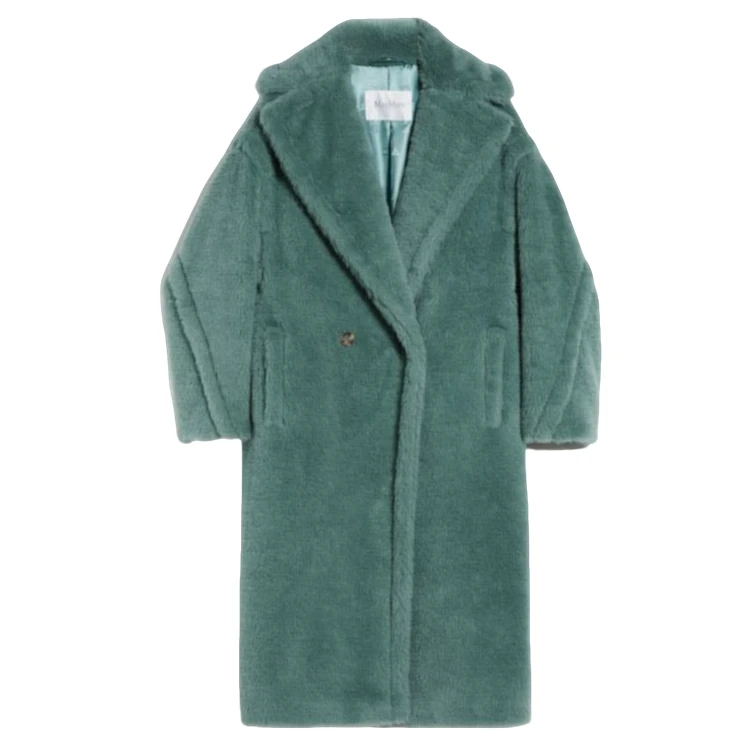 全新未使用 MaxMara 泰迪熊图标大衣/L