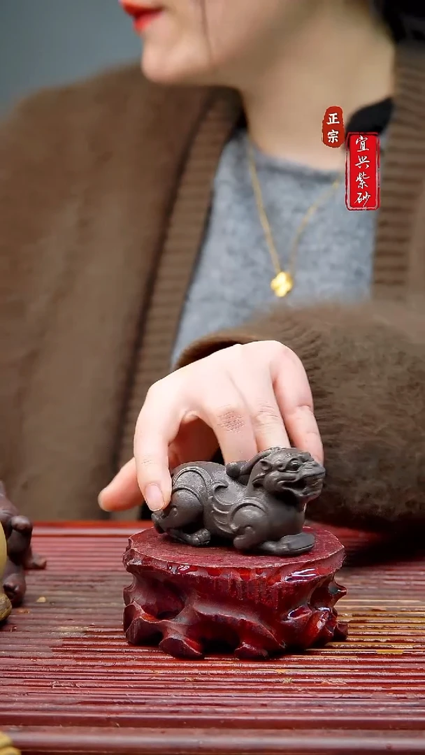 紫砂茶宠宜兴紫砂摆件