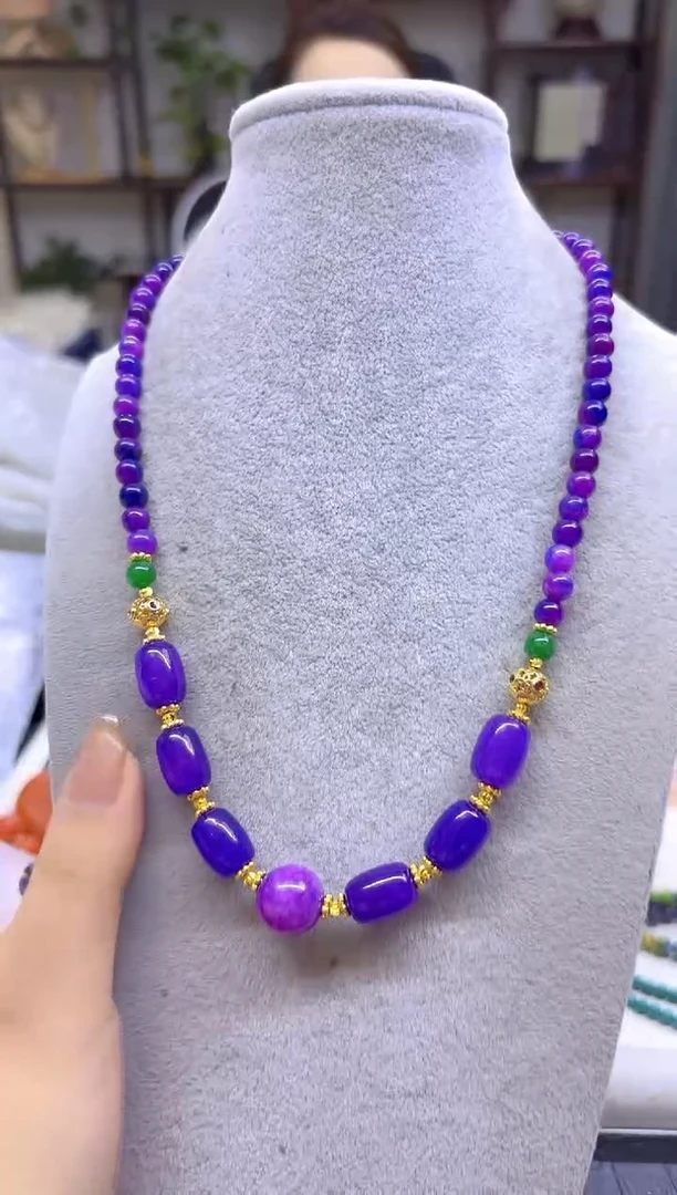 未镶嵌苏纪石（舒俱来）项链DIY款X711