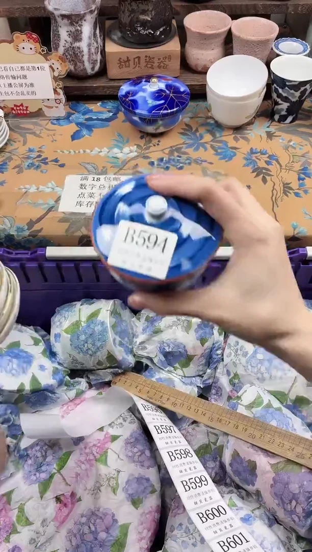 瓷片青*瓷                B594