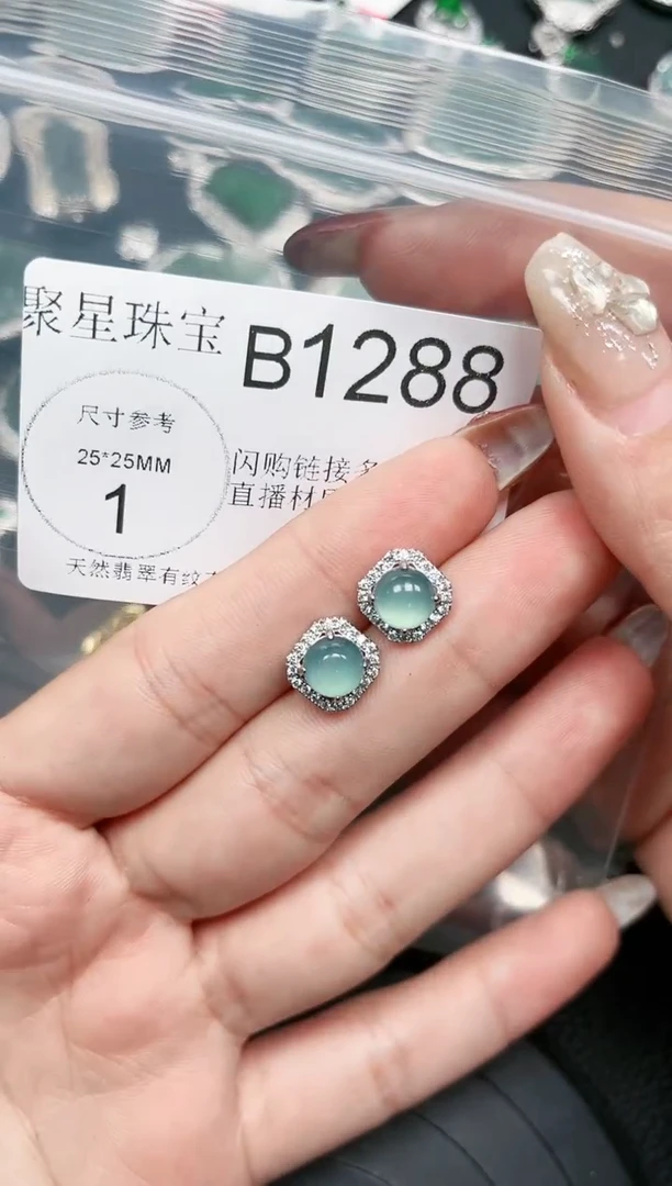 【闪购商品】翡翠颈饰未镶嵌送皮绳1288