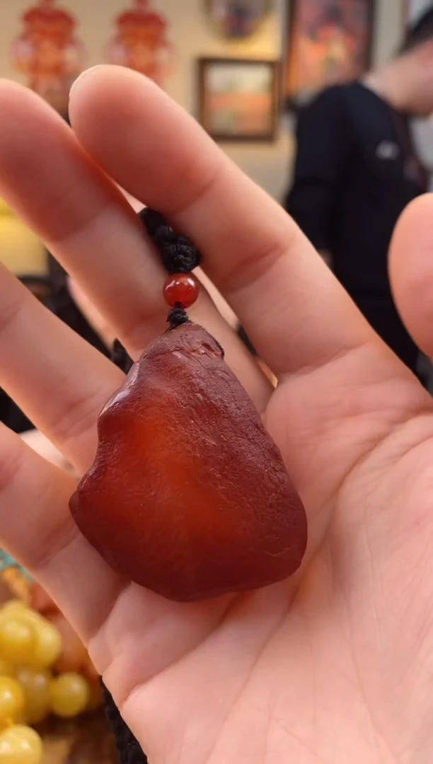 【闪购商品】琥珀颈饰未镶嵌吊坠