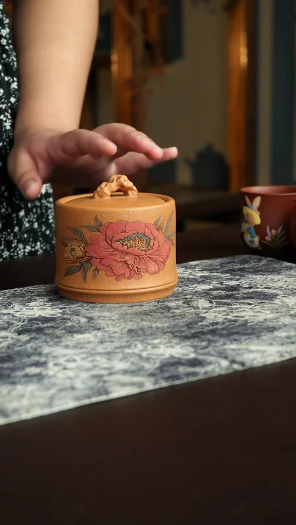 茶杯紫砂58号宜兴紫砂原矿作品