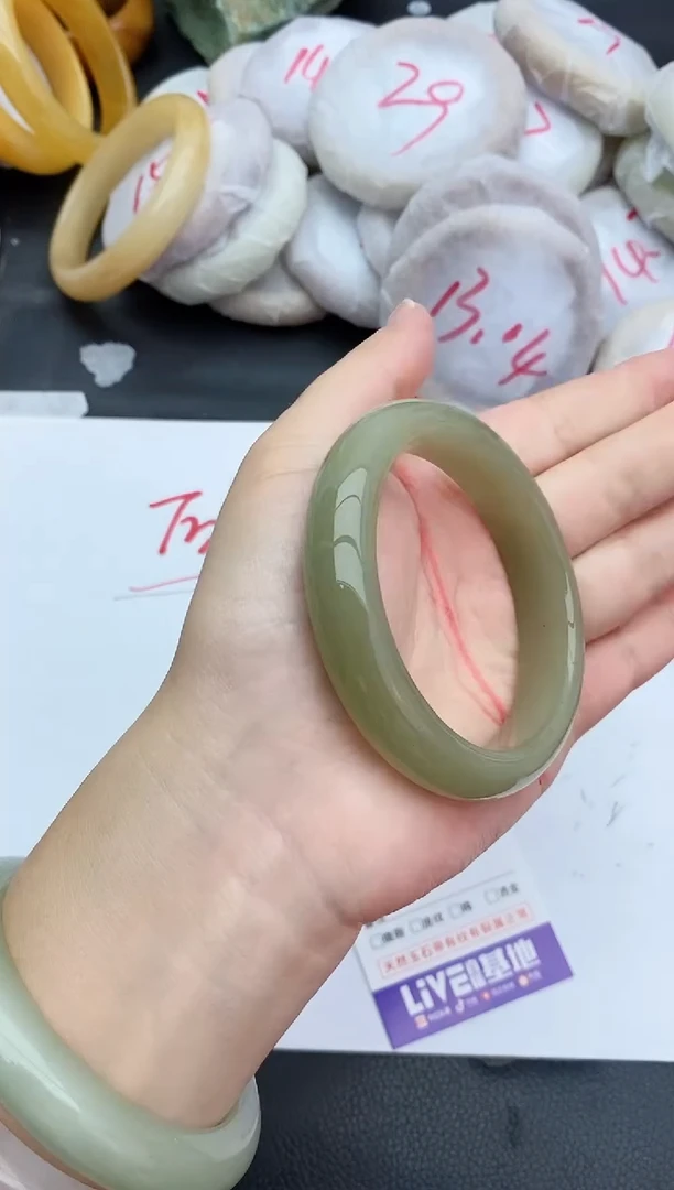 未镶嵌手镯石英质玉52+56/57