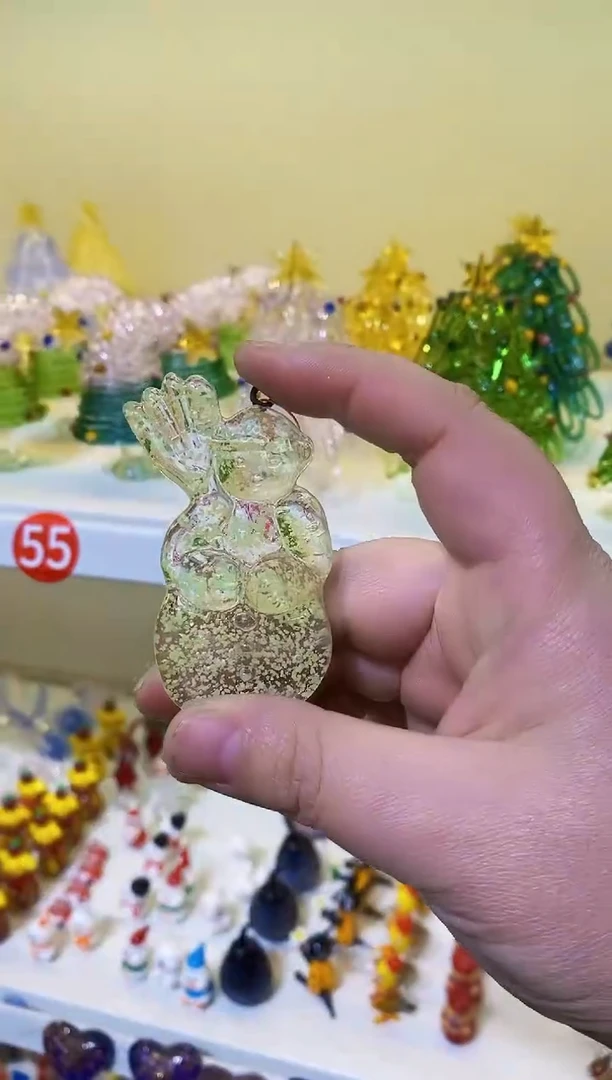 【闪购商品】琉璃手工艺品雪人