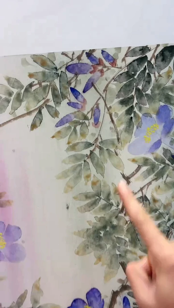 【闪购商品】国画孙桂国老师字画，带亲笔合影证书17-7