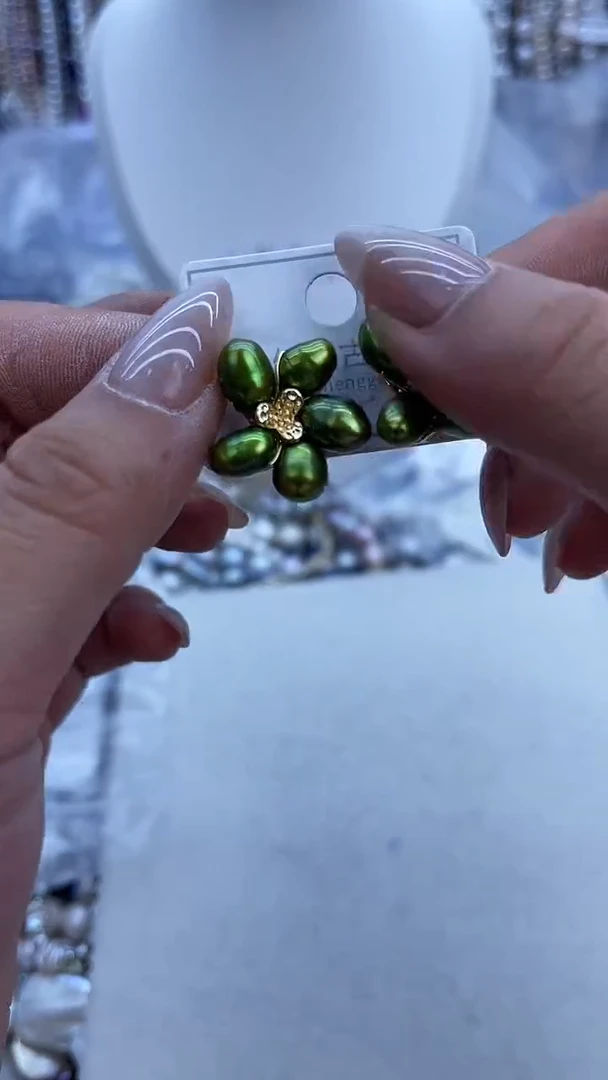 【闪购商品】淡水珍珠耳饰未镶嵌421