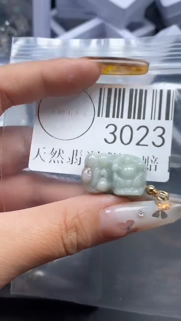 吊坠(不含链)未镶嵌翡翠3023