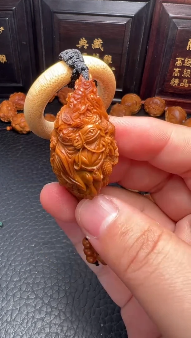 手串/手链橄榄核回血陈航君本工九龙关公单件