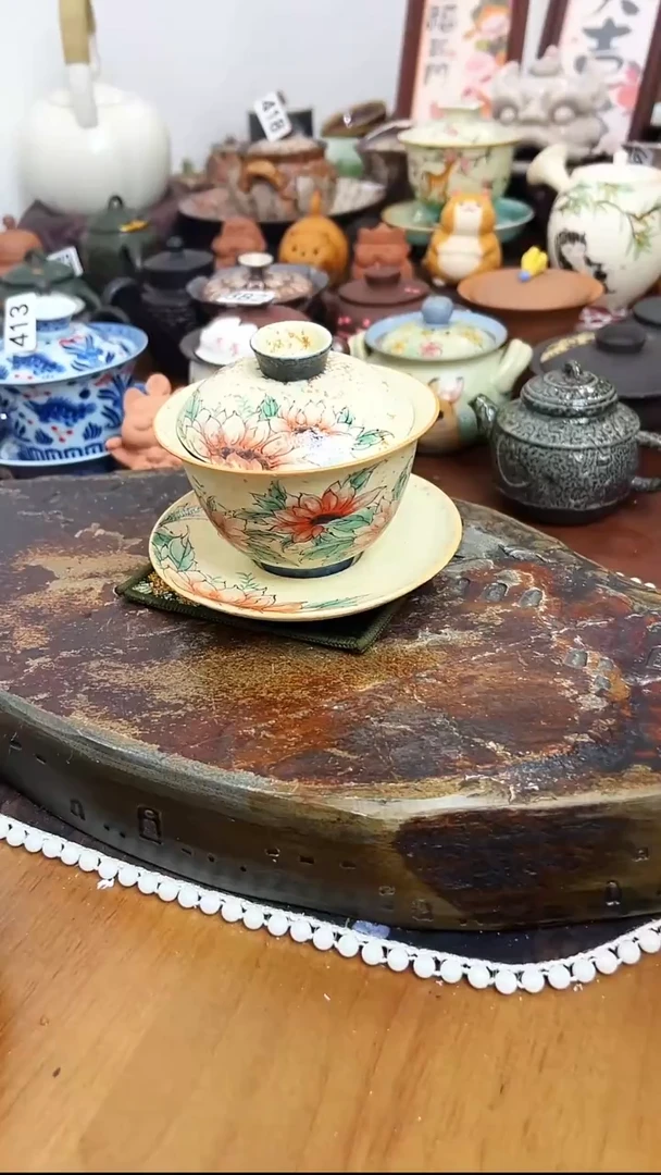 【茶瓷物语】盖碗