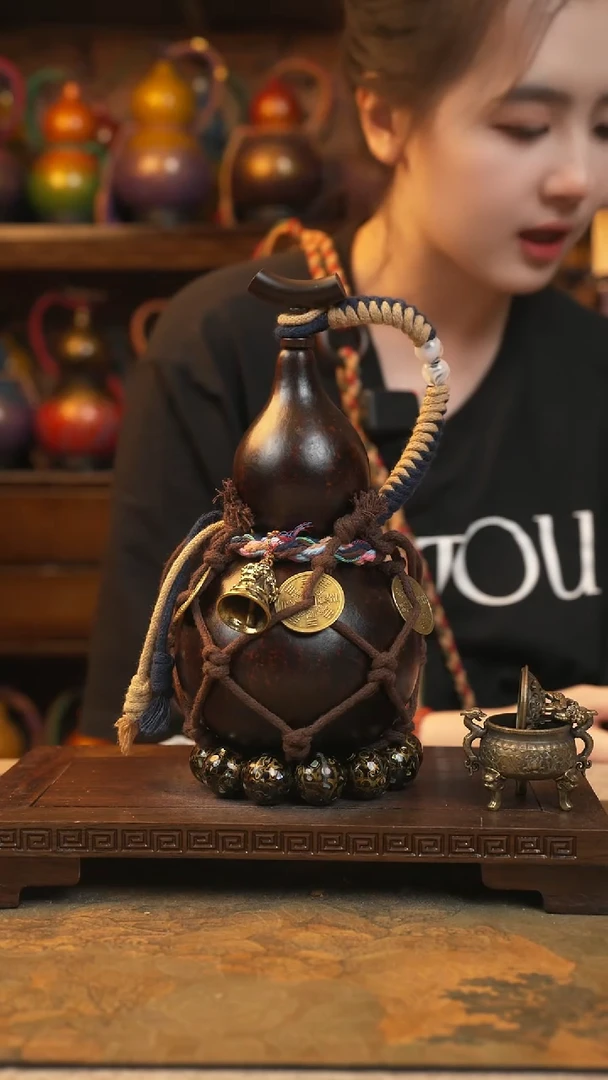 328大漆一物一拍记葫堂出品【不带手串】