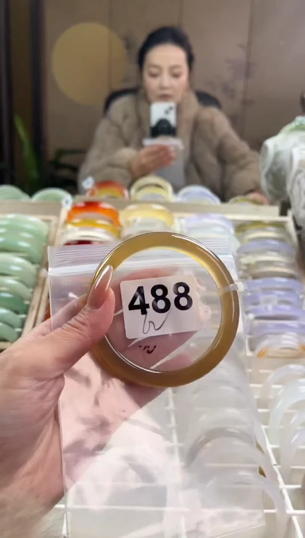 手镯玛瑙/玉髓未镶嵌488