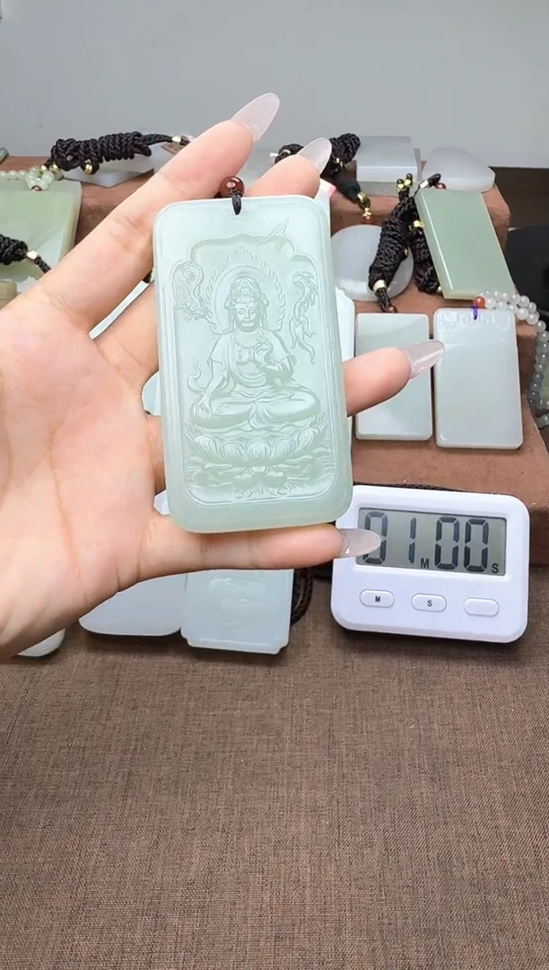 颈饰未镶嵌和田玉风*者风语者