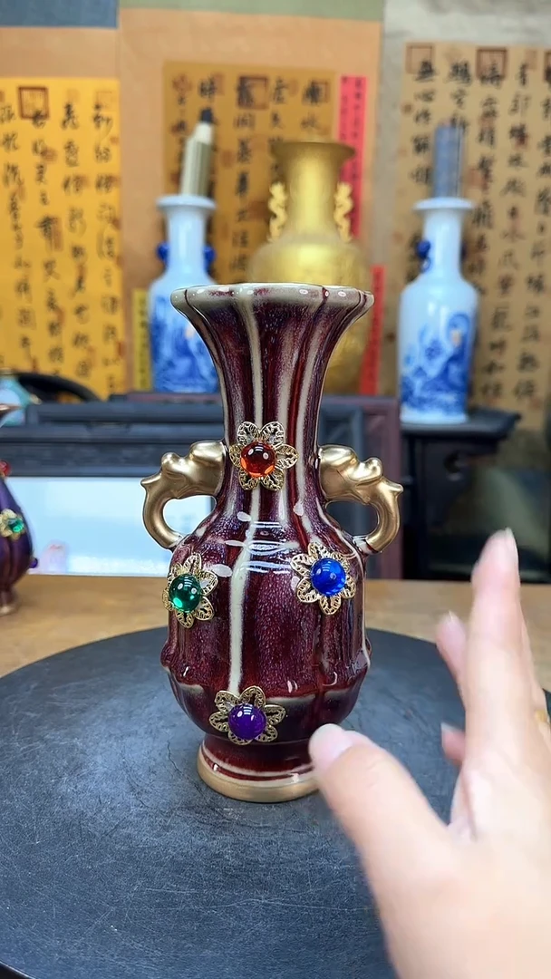 【闪购商品】瓶景德镇陶瓷客厅 摆件