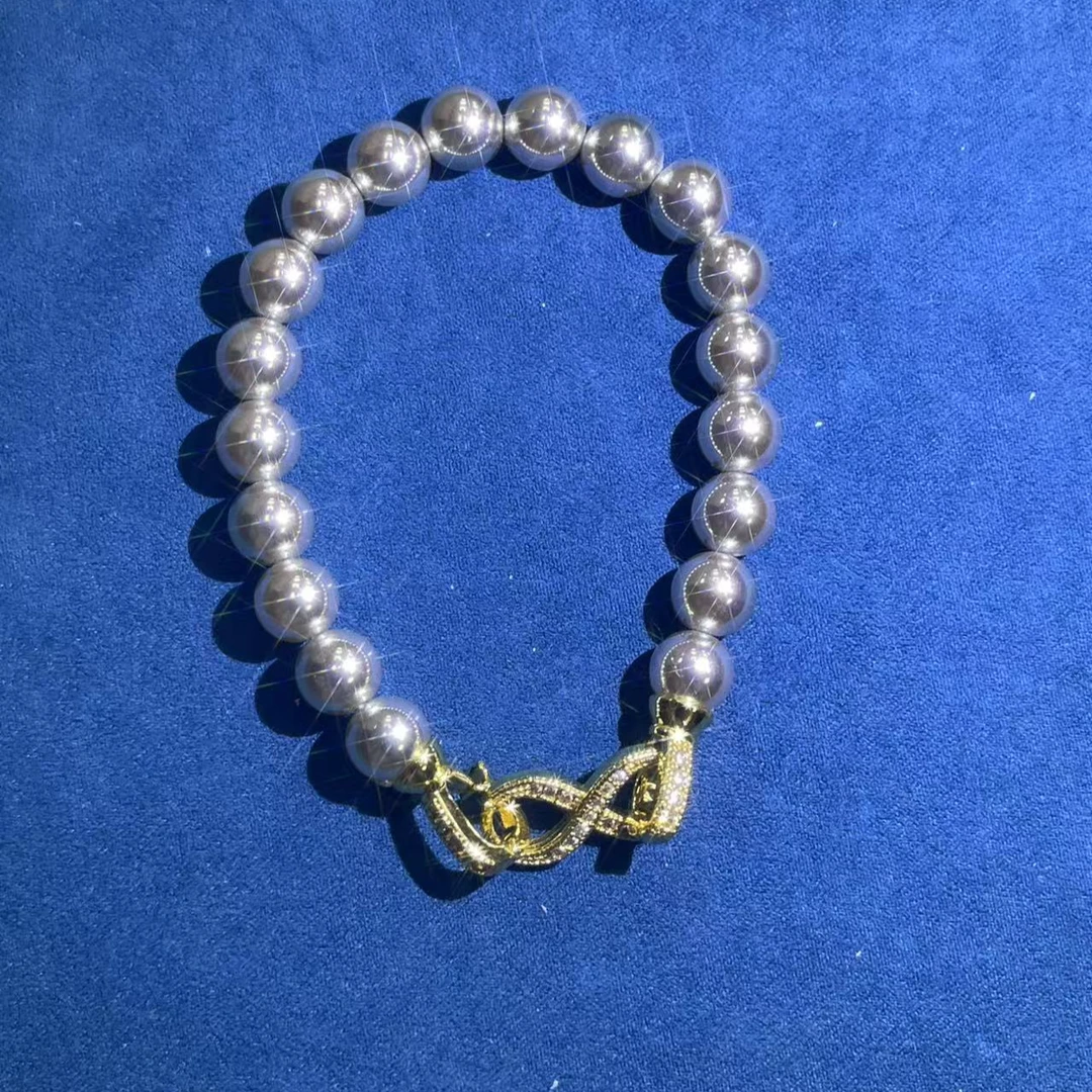 s9575绿色珠珠手链多样性发货