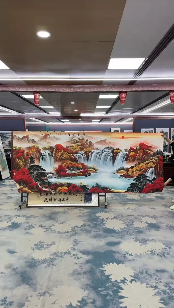 【闪购商品】绘画M 刘雪红-小丈二-山水国画
