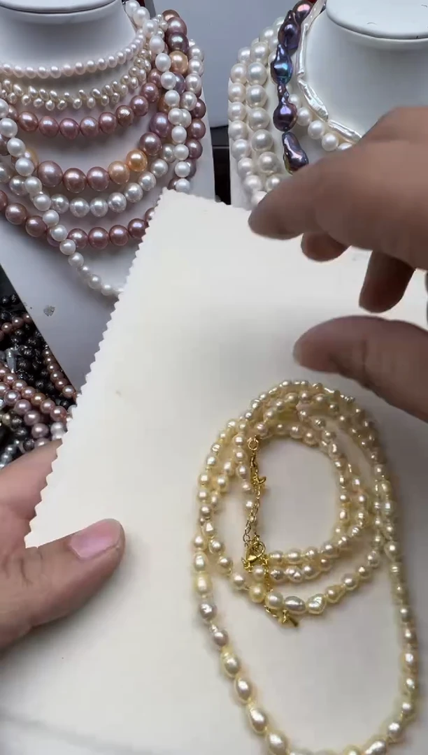 【闪购商品】淡水珍珠颈饰未镶嵌1