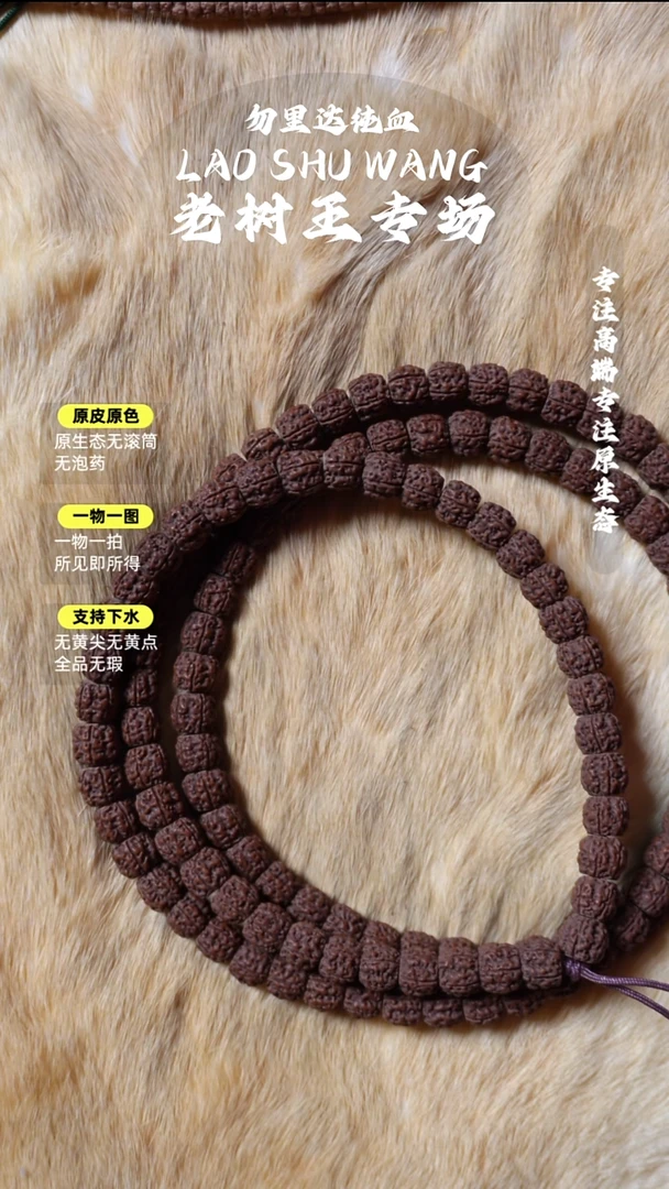 吊坠金刚菩提从**来盘龙王 10.2mm