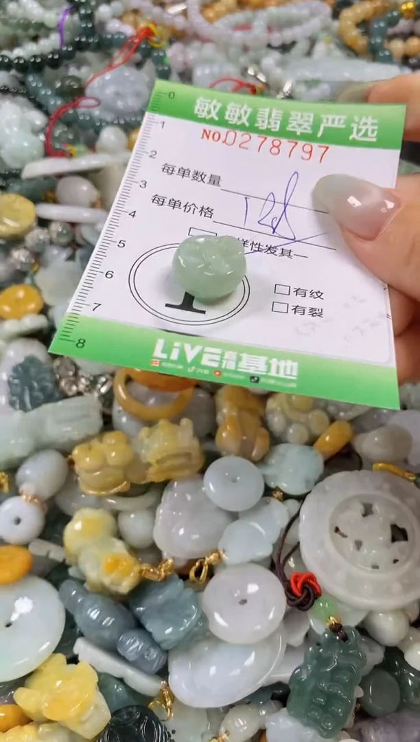 翡翠未镶嵌颈饰闪购0278797多样性发其一