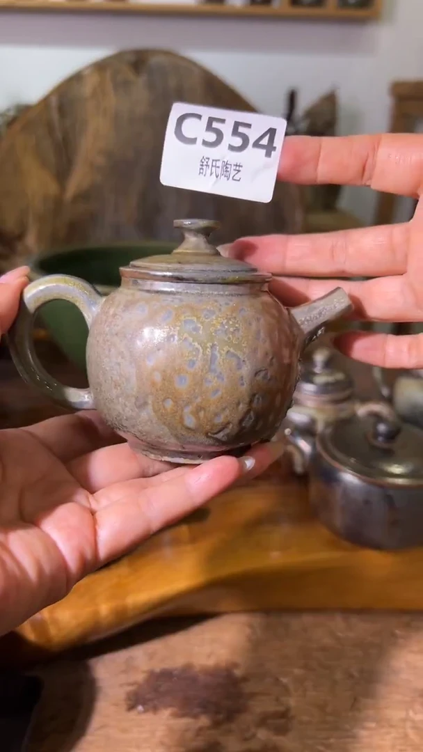 雪* 非遗纯手工陶瓷作品C554