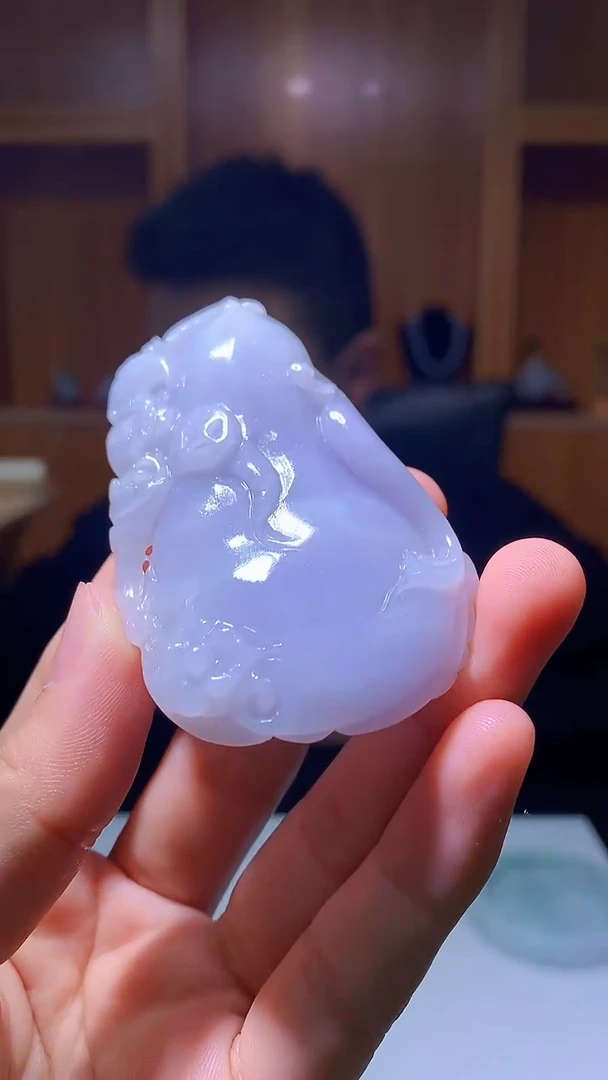 定制翡翠未镶嵌1022hm-毛货挂件28