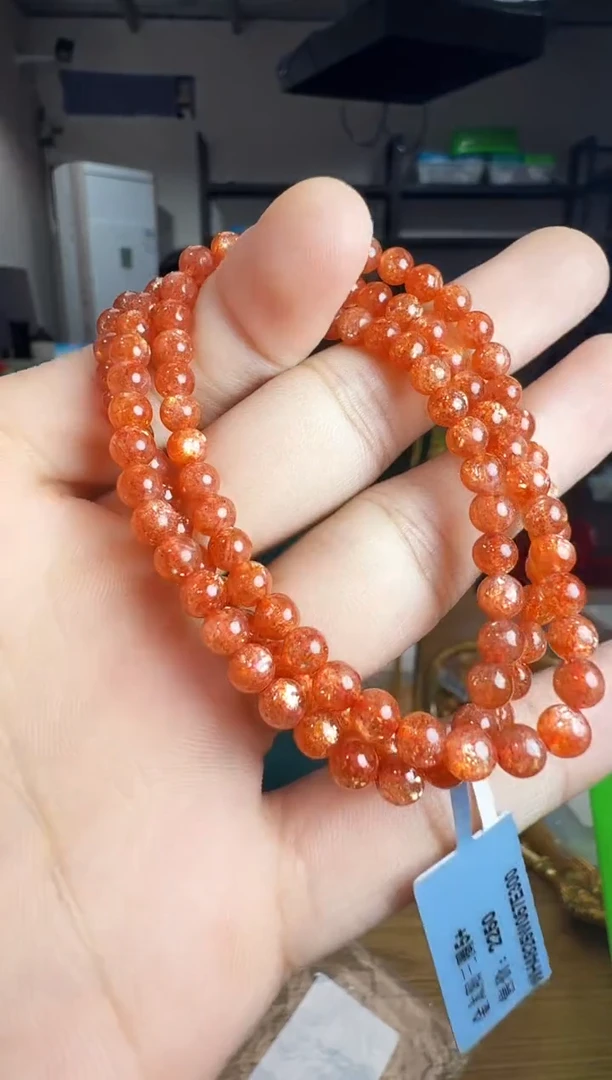 未镶嵌手链日光石晶0068 约5mm