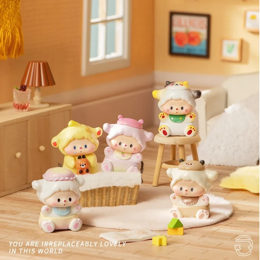 【1/3大转盘】噜噜狗的宝宝日记萌粒盲袋潮玩摆件挂饰隐藏概率