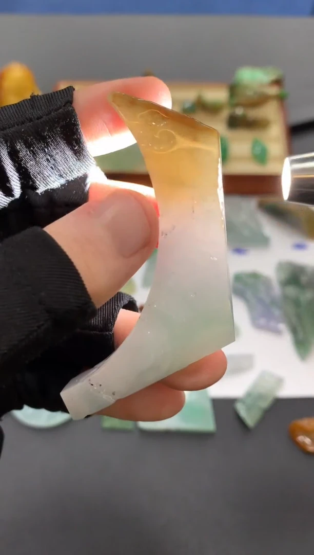 定制翡翠未镶嵌天然翡翠裸石 （含工费）