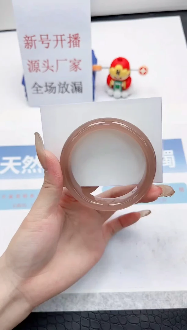 【闪购商品】石英质玉手镯未镶嵌Q134-56.4