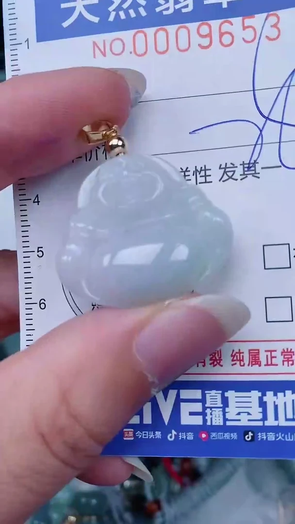 翡翠未镶嵌颈饰00009653