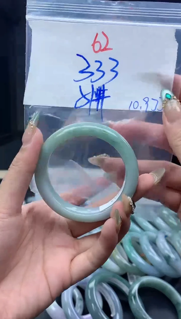 未镶嵌定制翡翠62毛货需精细抛光+多样性发1件+333元