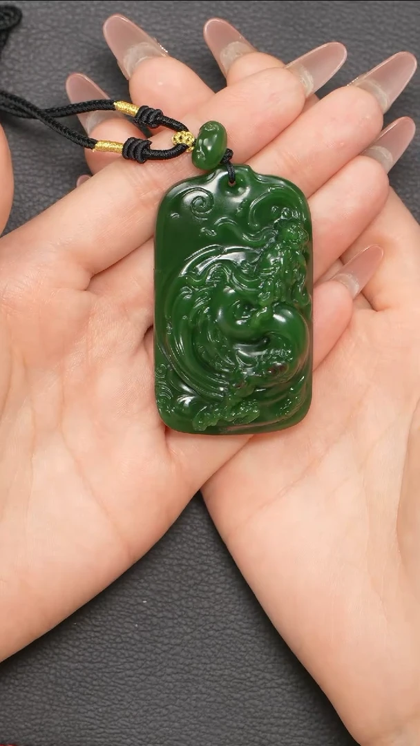 未镶嵌和田玉挂件龙马精神