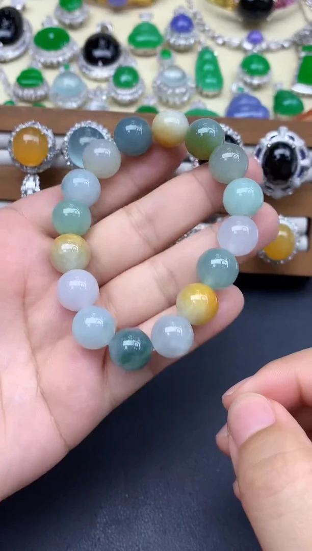 未镶嵌手链翡翠195-中国好珍宝