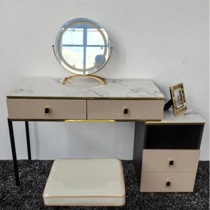 Y-S01轻奢梳妆台+副柜