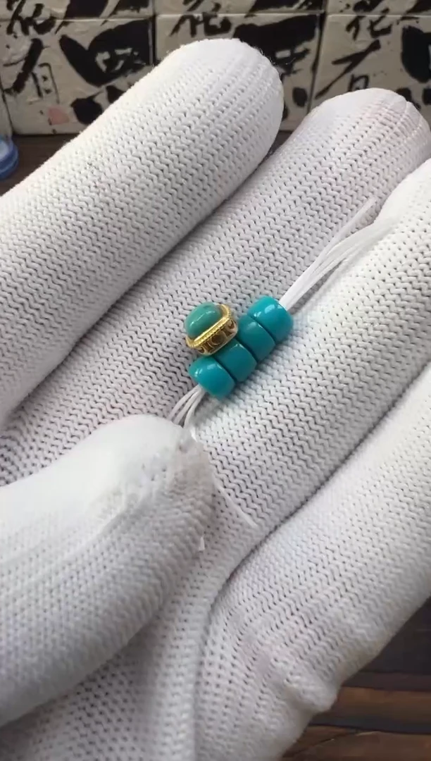 【闪购商品】绿松石1银S925镶嵌绿松石