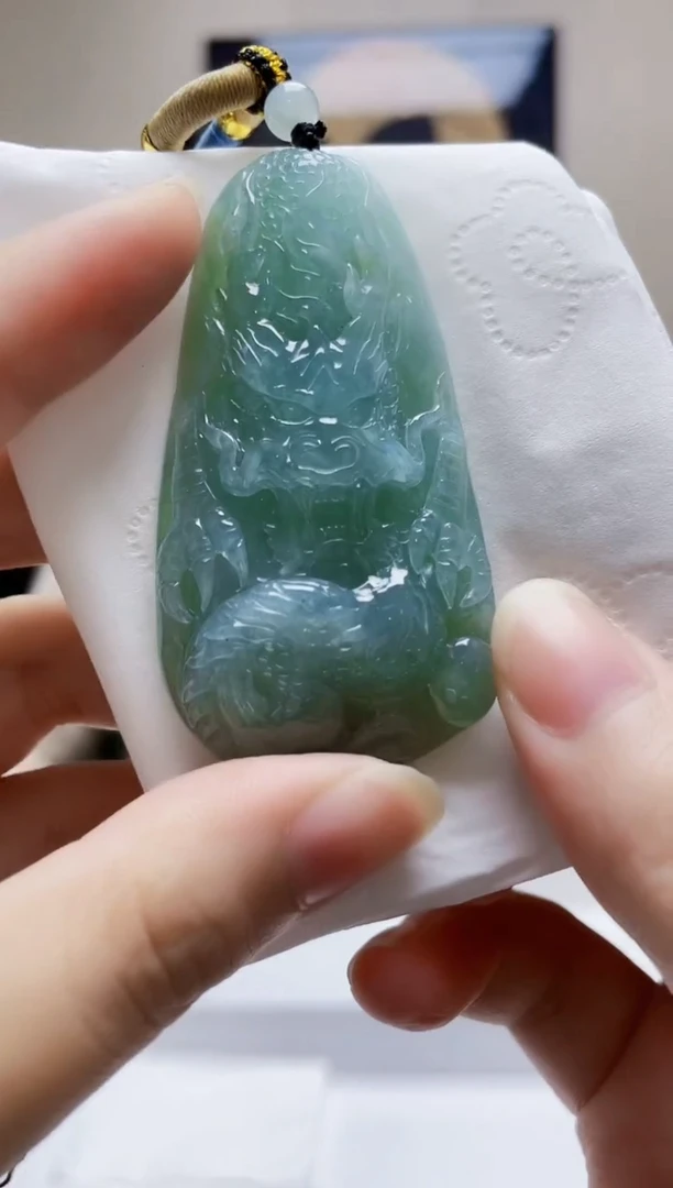 未镶嵌定制翡翠吊坠204