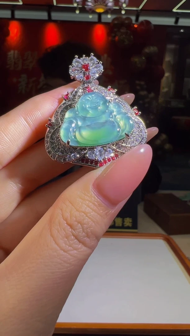 【闪购商品】翡翠颈饰未镶嵌Q2025-2-1-8