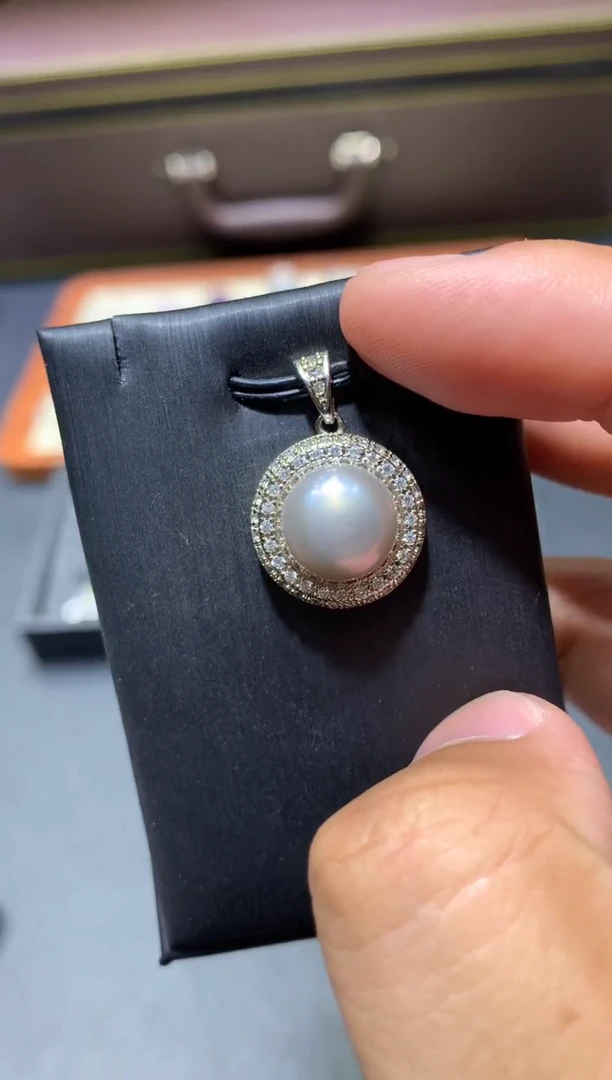 海水珍珠未镶嵌颈饰K43【多样性发其一】