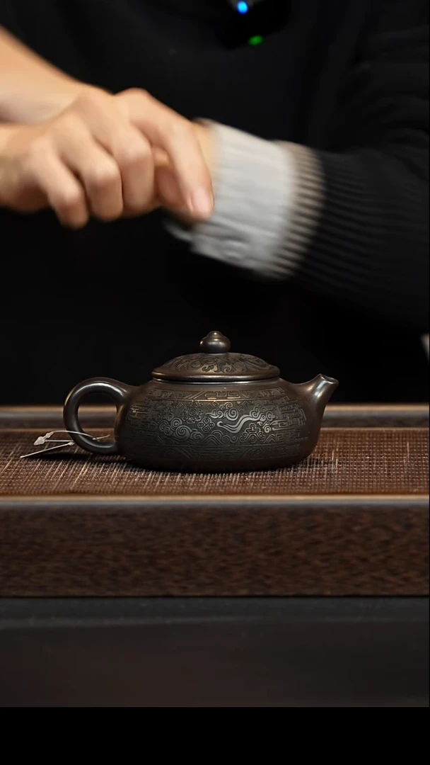 茶壶紫砂宜兴紫砂壶h1708