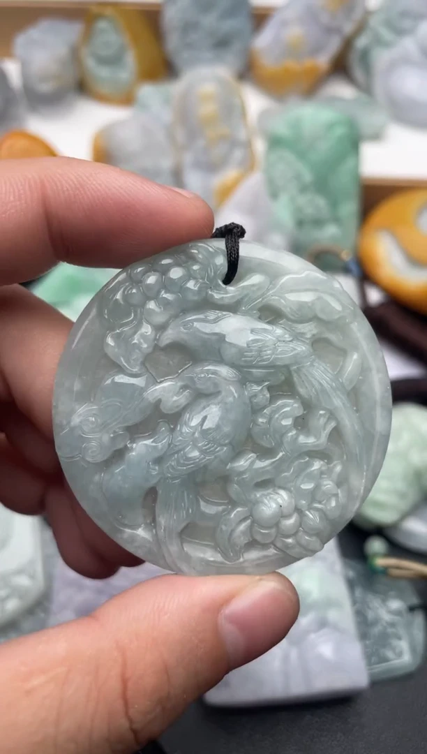 吊坠(不含链)未镶嵌翡翠1