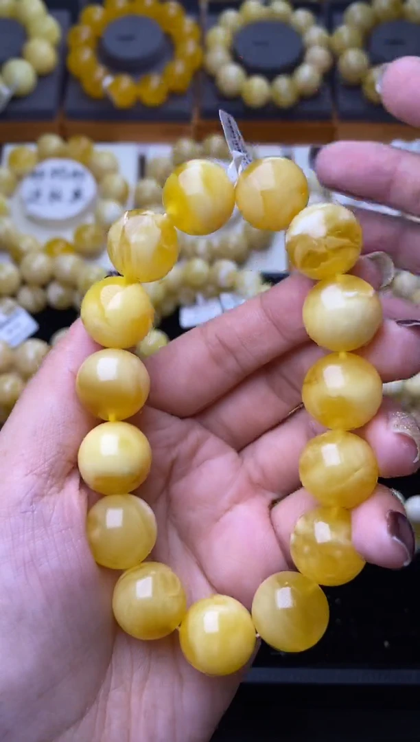 裸石琥珀未镶嵌大小姐珠宝52