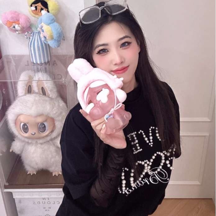 【现货】CRYBABY眼泪工厂系列毛绒吸管杯哭哭兔