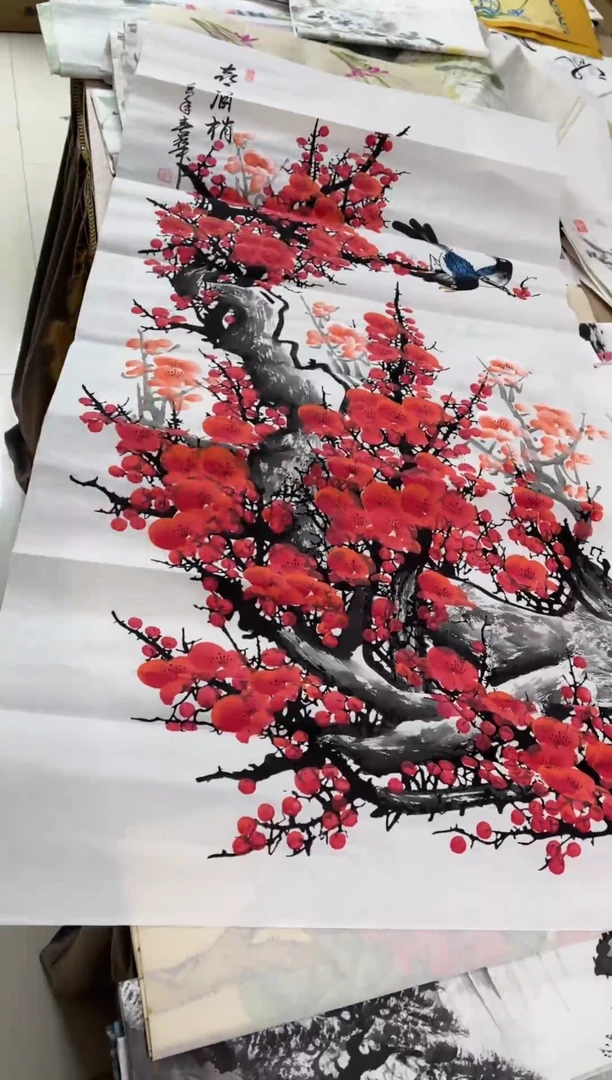 国画11.27国画手绘作品无边框