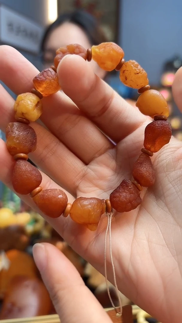 手串琥珀未镶嵌手串