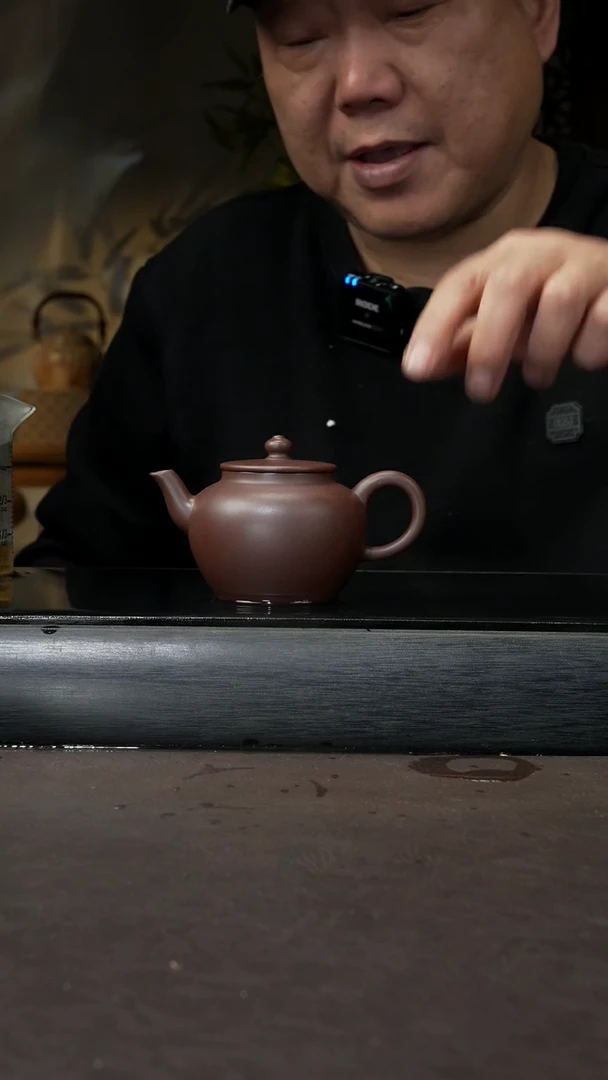 【闪购商品】紫砂茶壶紫泥 秋意紫砂壶130cc 010