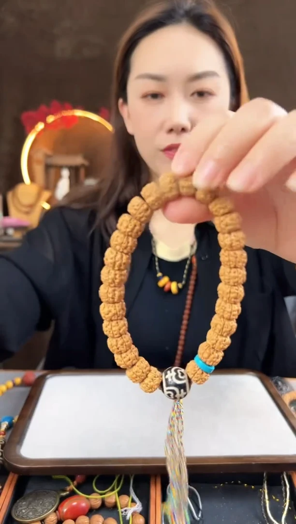 金刚菩提手串精品盘龙纹手持