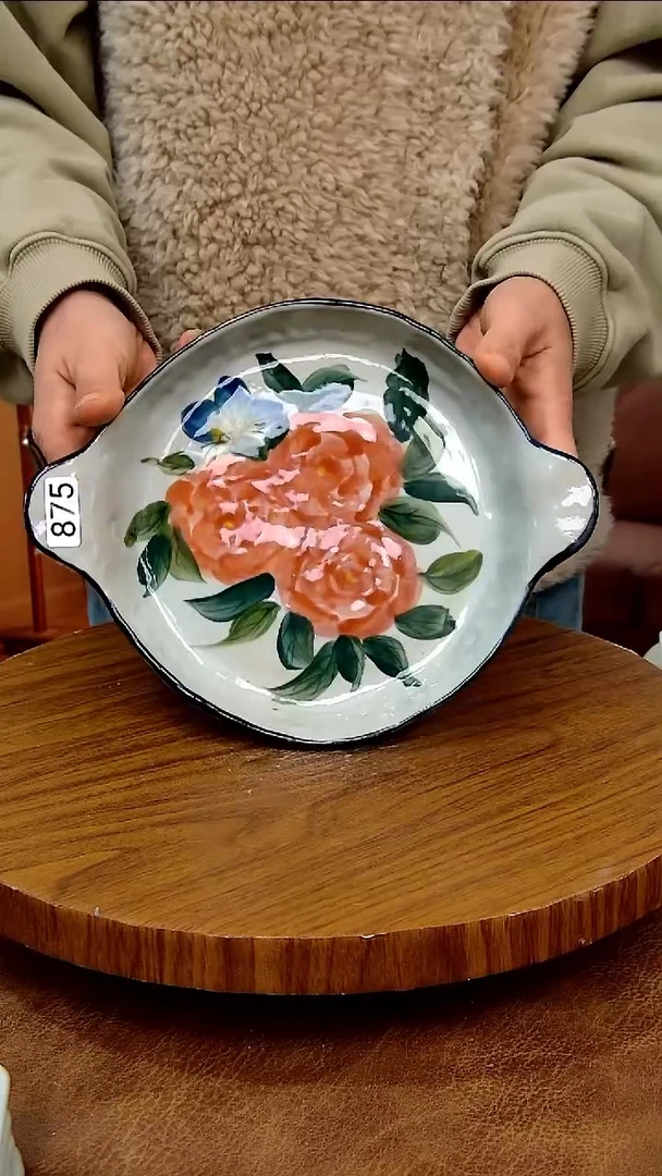 杯子陶景德镇手工手绘釉下彩陶瓷