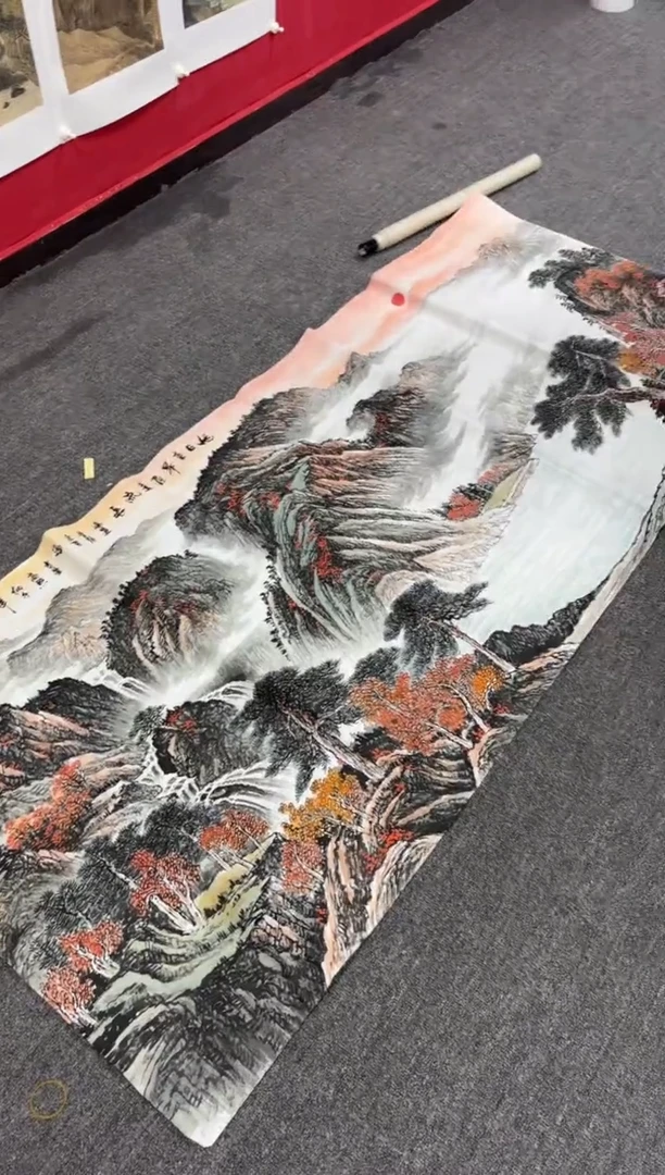 国画艺初美术馆精选链接--64钟馗神威图