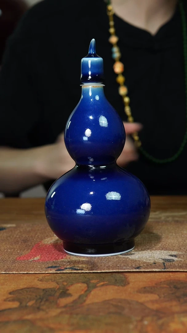 祭蓝葫芦景德镇上庄陶瓷闪购